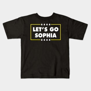 Let's Go Sophia Kids T-Shirt